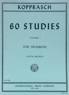 Kopprasch - 60 Studies Vol 1 Trombone