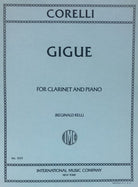 Corelli - Gigue Clarinet/piano Arr Kell