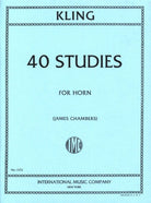 Kling - 40 Studies French Horn Ed Chambers
