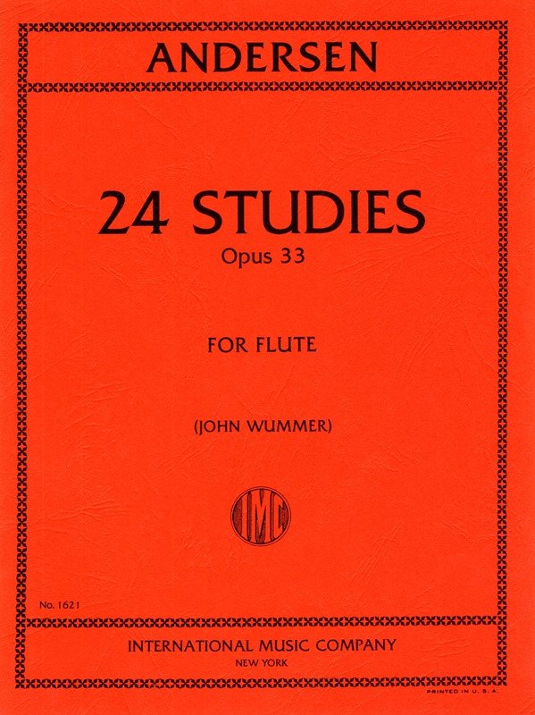 Andersen - 24 Studies Op 33 Flute