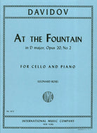 At the Fountain Op 20 No 2 Ed Rose Vlc Pno