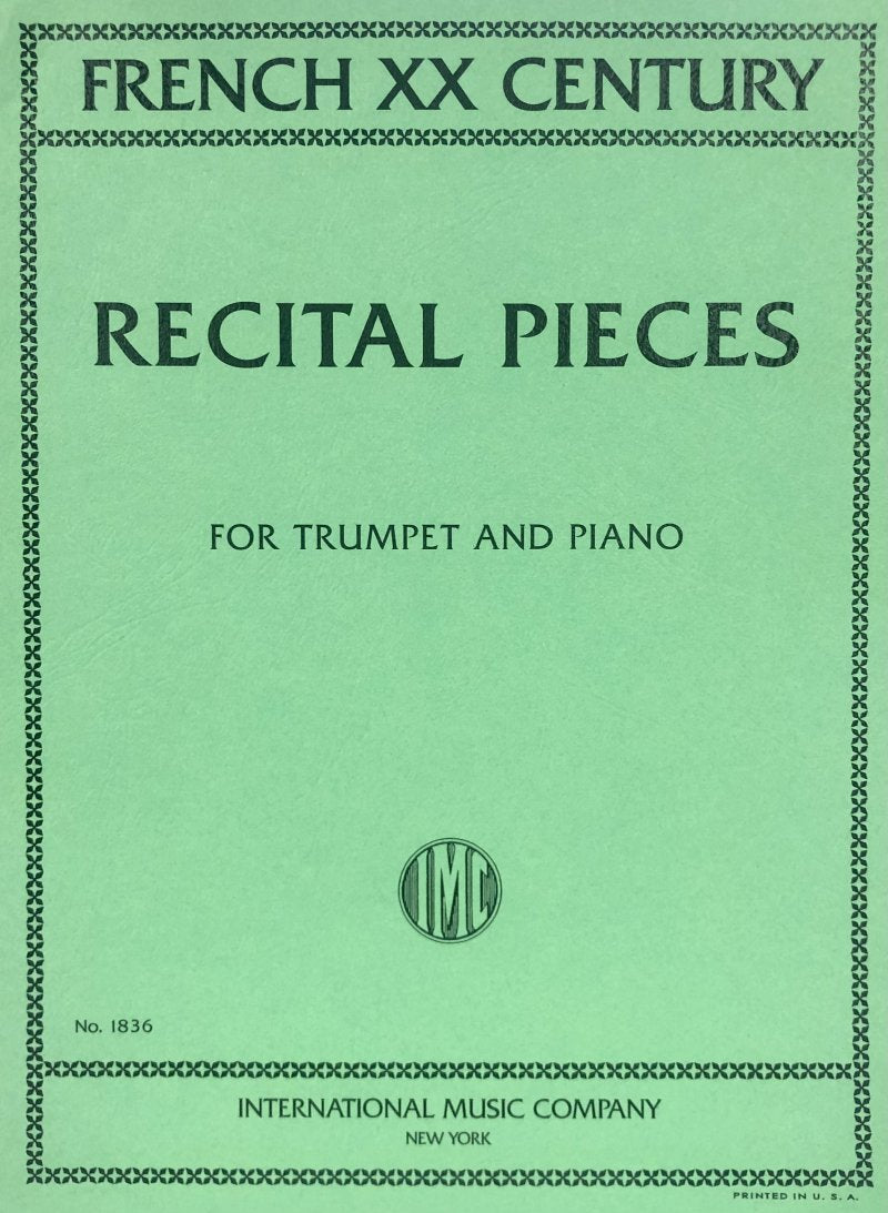 French 20th Century Recital Pieces Trumpet (pod)