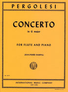 Pergolesi - Concerto G Major Flute/piano