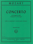 Mozart - Concerto  a Major K 622 Clarinet/piano