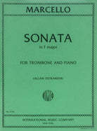 Marcello - Sonata F Trombone/piano Arr Ostrander