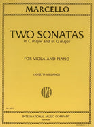 Marcello - 2 Sonatas G & C Viola/piano Ed Vieland