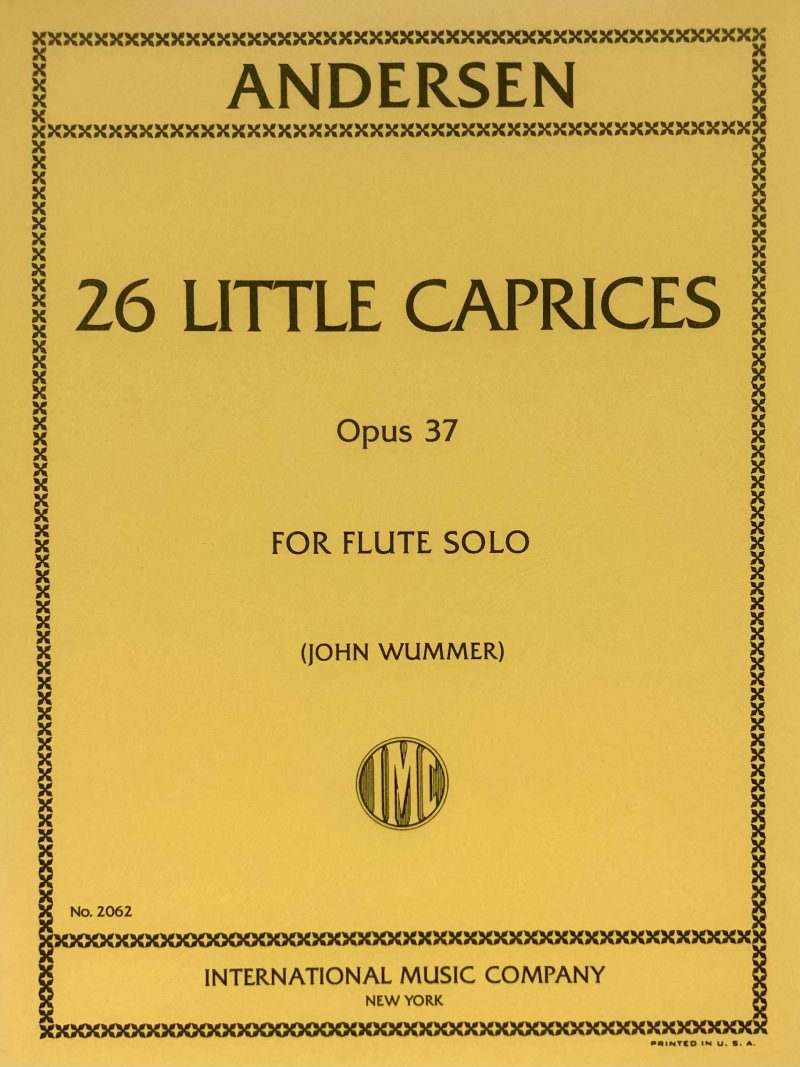 Andersen - 26 Little Caprices Op 37 Flute Solo