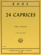 Rode - 24 Caprices Violin Ed Galamian
