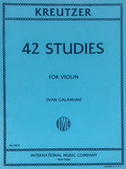 KREUTZER - 42 STUDIES VIOLIN ED GALAMIAN