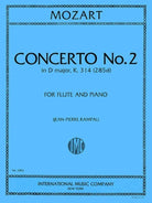 Mozart - Concerto No 2 D K 314 Flute/piano Ed Rampal