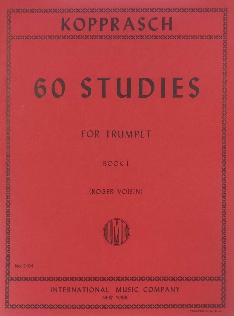 Kopprasch - 60 Studies 60 Bk 1 Trumpet