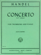 Handel - Concerto in F Min Trombone/piano