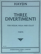 Divertimenti 3 Vln Vla Vc