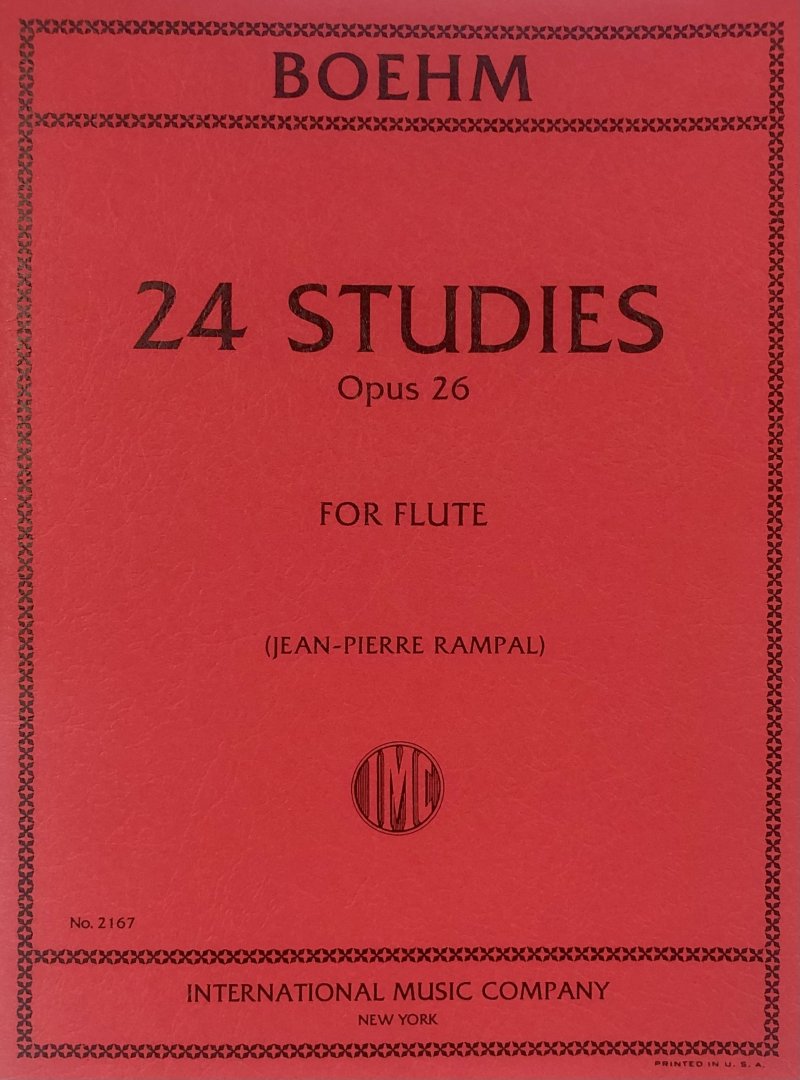 Bohm - 24 Caprices Op 26 Flute