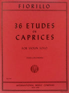 Fiorillo - 36 Etudes or Caprices Violin