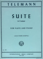 Telemann - Suite a Minor Flute/piano Ed Rampal