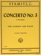 Stamitz - Concerto No 3 B Flat Clarinet/piano