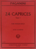 Paganini - 24 Caprices Op 1 Violin Ed Galamian