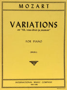 Variations on Ah Vous Dirai Je Maman K 265