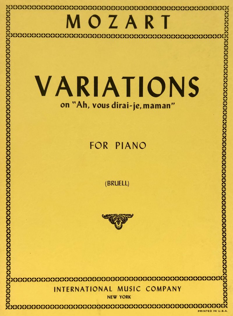 Variations on Ah Vous Dirai Je Maman K 265