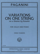 Paganini - Variations on Theme of Rossini Cello/piano