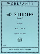 Wohlfahrt - 60 Studies Op 45 Vol 2 Viola Ed Vieland