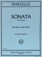 Marcello - Sonata E Min Viola/piano Ed Marchet