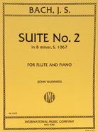 Bach - Suite No 2 B Minor Bwv 1067 Flute/piano