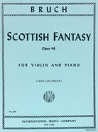Bruch - Scottish Fantasy Op 46 Violin/piano Ed Galamian