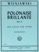 Wieniawski - Polonaise Brillante Op 21 Violin/piano