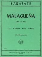 Sarasate - Malaguena Op 21 No 1 Violin/piano Ed Francescatti