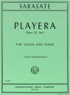 Sarasate - Playera Op 23 No 1 Violin/piano