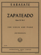 Sarasate - Zapateado Op 23 No 2 for Violin/piano