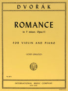 Dvorak - Romance  F Minor Op 11 Violin/piano