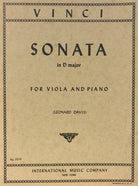 Vinci - Sonata D Viola/piano Ed Davis