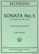 Beethoven - Sonata No 5 Op 102 No 2 D Cello/piano