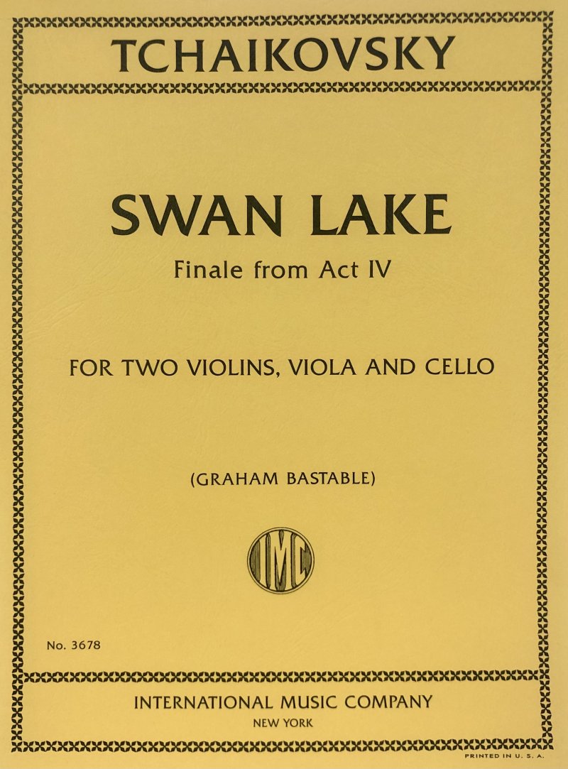 Swan Lake Final Act Iv 2vln/vla/vc