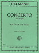Telemann - Concerto G Viola/piano Ed Katims