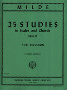 Kovar - 25 Studies in Scales & Chords Op 24 Bassoon