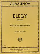 Glazunov - Elegy Op 44 for Viola/piano