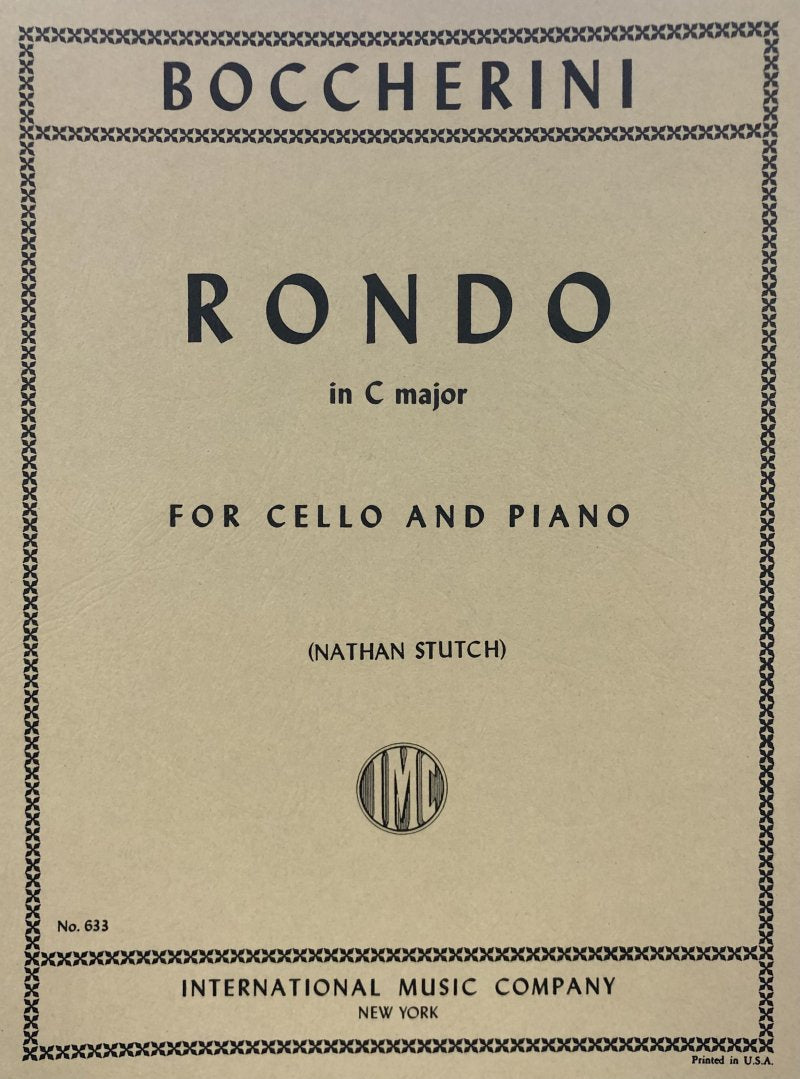 Boccherini - Rondo in C Cello/piano