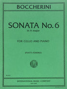 Boccherini - Sonata No 6 a Major Cello/piano