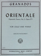 GRANADOS - ORIENTALE CELLO/PIANO ED PIATIGORSKY