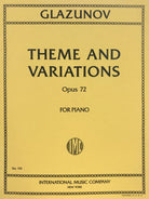 Theme and Variations Op 72