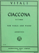 Vitali - Chaconne G Minor Viola/piano