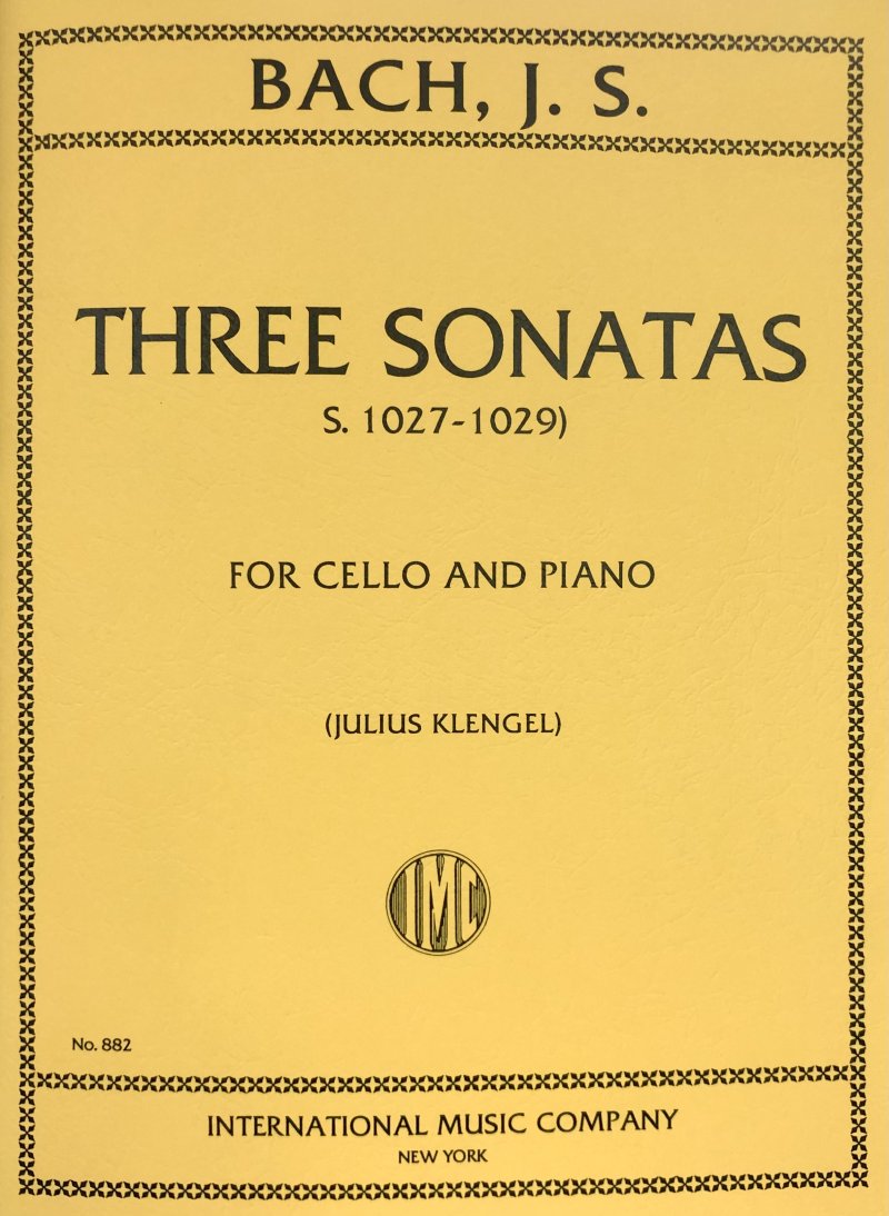 Bach - 3 Viola Da Gamba Sonatas Bwv 1027-1029