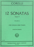 Corelli - 12 Sonatas Op 5 Vol 2 Nos 7-12 Violin/piano