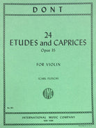 Dont - Etudes & Caprices Op 35 Ed Flesch
