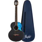 Flight Iris Bk Baritone Ukulele