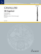 Cavallini - 30 Caprices Op 1-5 for Clarinet Solo